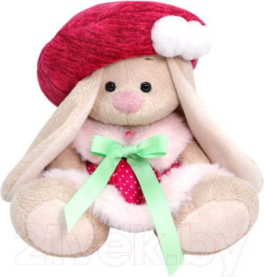 

Мягкая игрушка Budi Basa, Зайка Ми в юбке и малиновом берете / SidX-438