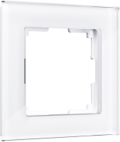 Рамка для выключателя Werkel W0011101 / a051192 (белый/стекло) - 