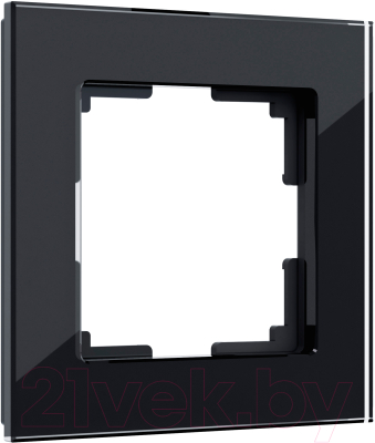 Рамка для выключателя Werkel W0011108 / a051438 (черный/стекло)