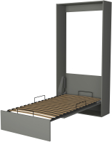 Шкаф-кровать трансформер Макс Стайл Studio 18мм 90x200 (Egger серый пыльный U732 ST9) - 