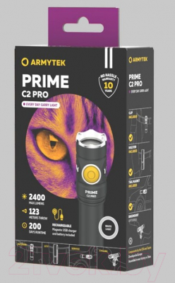 Фонарь Armytek Prime C2 Pro Magnet USB / F08101C