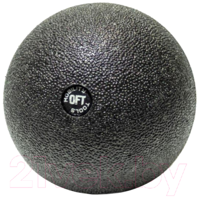 Массажный мяч Original FitTools FT-EPP-10SB (одинарный, черный)