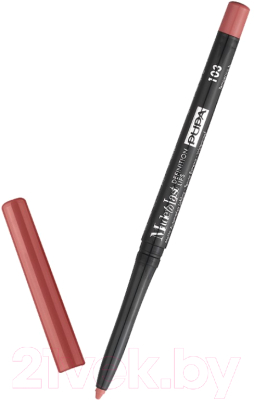 

Карандаш для губ Pupa, Made To Last Definishion Lips Automatic EWaterproof 103