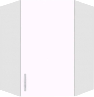 Шкаф навесной для кухни Кортекс-мебель Корнелия Лира ВШУ угловой (белый) - 