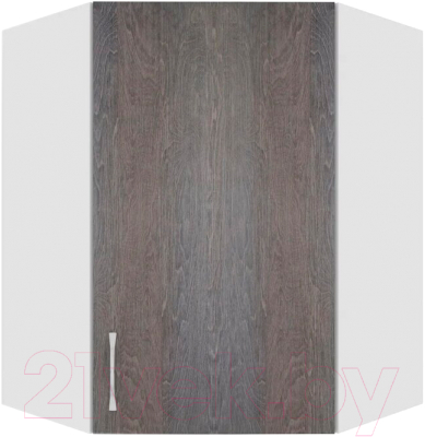 Шкаф навесной для кухни Кортекс-мебель Корнелия Лира ВШУ угловой (береза)