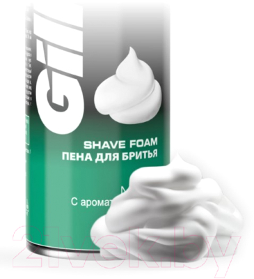 Пена для бритья Gillette Menthol (200мл)