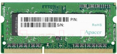Оперативная память DDR3 Apacer AS08GFA60CATBGC