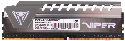 

Оперативная память DDR4 Patriot, PVE44G240C6GY