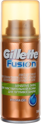 Гель для бритья Gillette Fusion Hydra Gel Sensitive Skin (75мл)