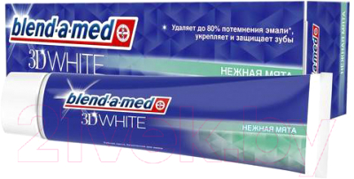 Зубная паста Blend-a-med 3D White нежная мята (100мл)
