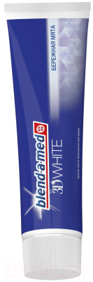 Зубная паста Blend-a-med 3D White бережная мята (100мл)