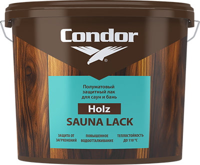 Лак CONDOR Sauna Lack