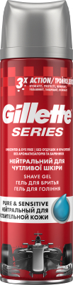 Гель для бритья Gillette TGS для чувствительной кожи (200мл)