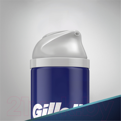 Пена для бритья Gillette TGS Sensitive Skin с алоэ (250мл)