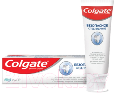 Зубная паста Colgate Безопасное отбеливание (75мл)