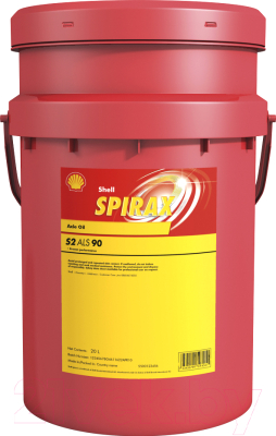 

Трансмиссионное масло Shell, Spirax S2 ALS 90