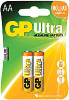Комплект батареек GP Batteries Ultra LR6/AA 15AU-CR2 (2шт) - 