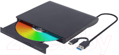 Привод DVD Multi Gembird DVD-USB-03 (черный)