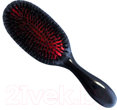 Расческа-массажер Flario Pro для наращенных волос с натуральной щетиной / FLBR0002
