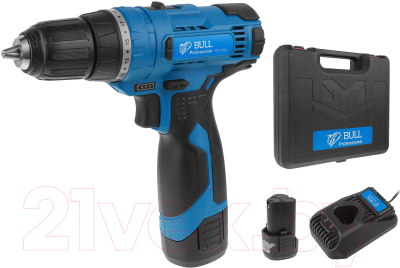 

Профессиональная дрель-шуруповерт Bull, SR 1202