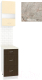 Комплект кухонных модулей Кортекс-мебель Корнелия Экстра 40р3ш правый (венге светлый/венге/марсель) - 