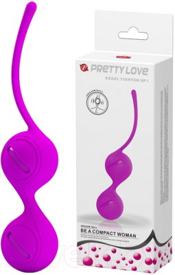 Шарики интимные Baile Pretty Love Kegel Tighten Up I / BI-014490-1 (пурпурный)