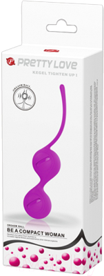 Шарики интимные Baile Pretty Love Kegel Tighten Up I / BI-014490-1 (пурпурный)