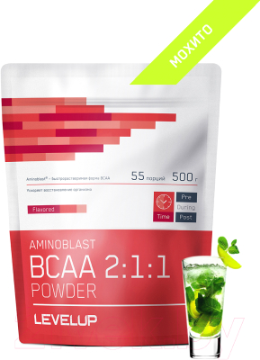 

Аминокислоты LevelUp, Aminoblast BCAA Powder Бешеная сушка / LU192