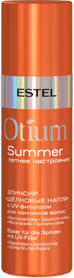 Эликсир для волос Estel Otium Summer Шелковые капли с UV-фильтром для кончиков волос (100мл)