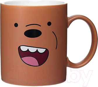 Кружка Miniso We Bare Bears. Гризли / 0812