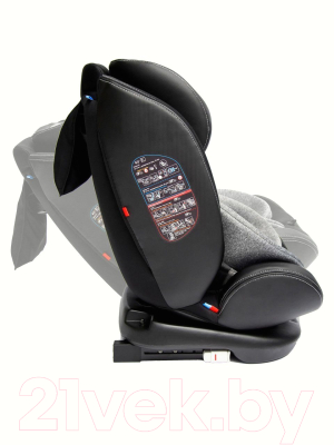 Автокресло Amarobaby Isofix ST-3 / AMARO-2003-Se (серый)