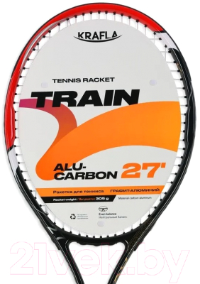 Теннисная ракетка Krafla Train ALU-CARBON27