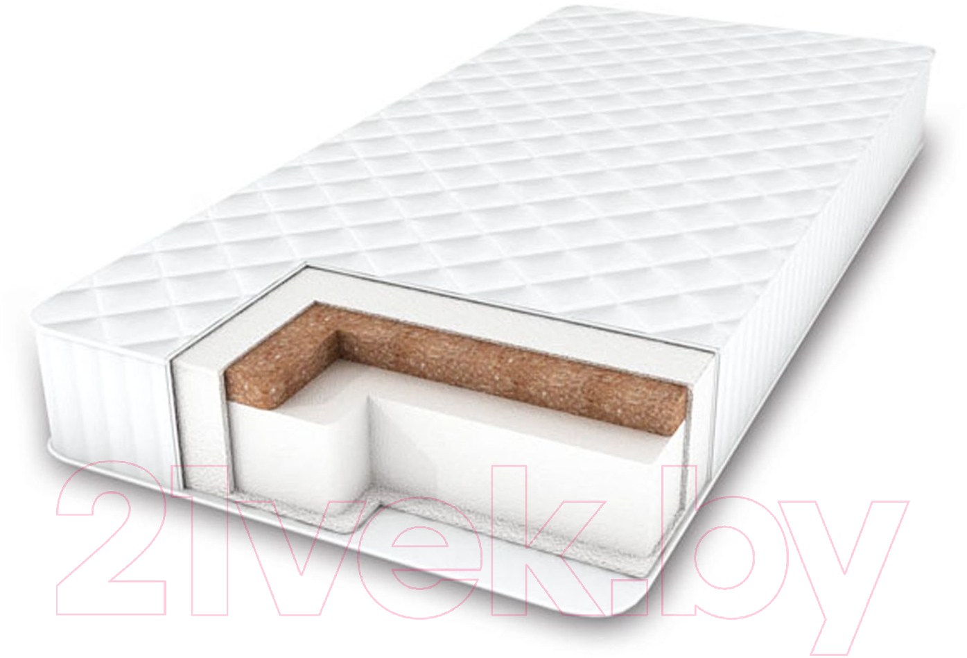 Матрас в кроватку Amarobaby Comfort Plus 59x119х12 — фото 2