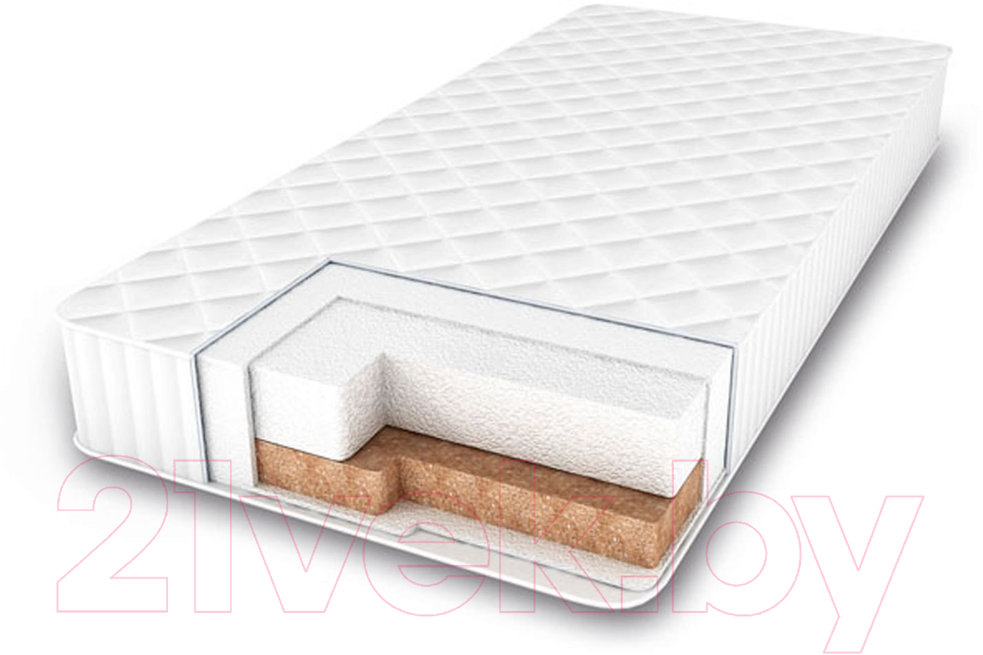 Матрас в кроватку Amarobaby Ecco Sleep 59x119х12