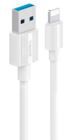 Кабель Celebrat CB-09 Lightning (1м, белый) - 