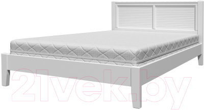 Каркас кровати Bravo Мебель Грация 3 140x200 (белый античный)