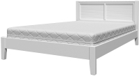 Каркас кровати Bravo Мебель Грация 3 160x200 (белый античный) - 