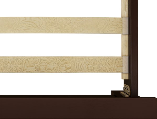 Каркас кровати Bravo Мебель Камелия 1 160x200 (орех)