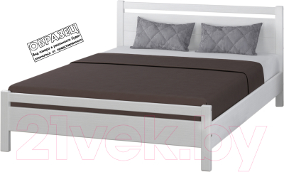 Каркас кровати Bravo Мебель Вероника 1 90x200 (белый античный)