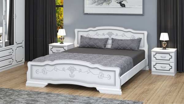 Купить Каркас кровати Bravo Мебель Карина 6 140x200 в Барановичах