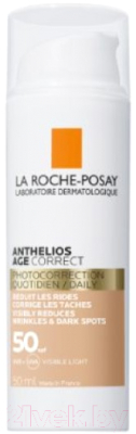 

СС-крем La Roche-Posay, Anthelios солнцезащитный антивозрастной SPF 50/PPD19