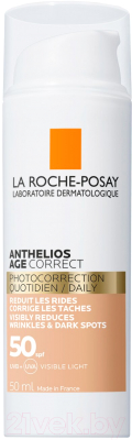 СС-крем La Roche-Posay Anthelios солнцезащитный антивозрастной SPF 50/PPD19 (50мл)