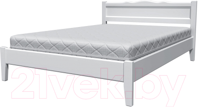 Каркас кровати Bravo Мебель Карина 7 120x200 (белый античный)