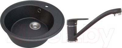 

Мойка кухонная Гамма Гранит, Granite-02 + смеситель Mixer-G03