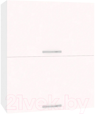 Шкаф навесной для кухни Кортекс-мебель Корнелия Лира ВШ60-2г (белый)