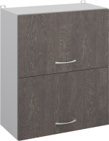 Шкаф навесной для кухни Кортекс-мебель Корнелия Лира ВШ60-2г (береза) - 