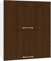 Шкаф навесной для кухни Кортекс-мебель Корнелия Лира ВШ60-2г (венге) - 