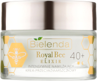 Крем для лица Bielenda Royal Bee Elixir Интенсивно увлажняющий против морщин 40+ (50мл) - 