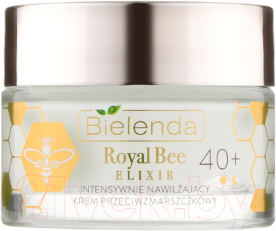 Крем для лица Bielenda Royal Bee Elixir Интенсивно увлажняющий против морщин 40+ (50мл)