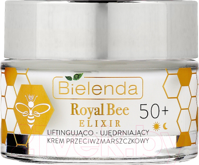 Крем для лица Bielenda Royal Bee Elixir Подтягивающий укрепляющий против морщин 50+ (50мл)